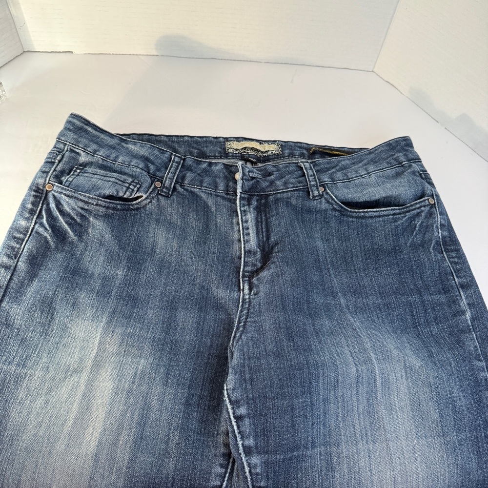 Kardashian Kollection by Khloé Women’s Bootcut Jeans 💙 Size 12, Blue Denim - Picture 8 of 16